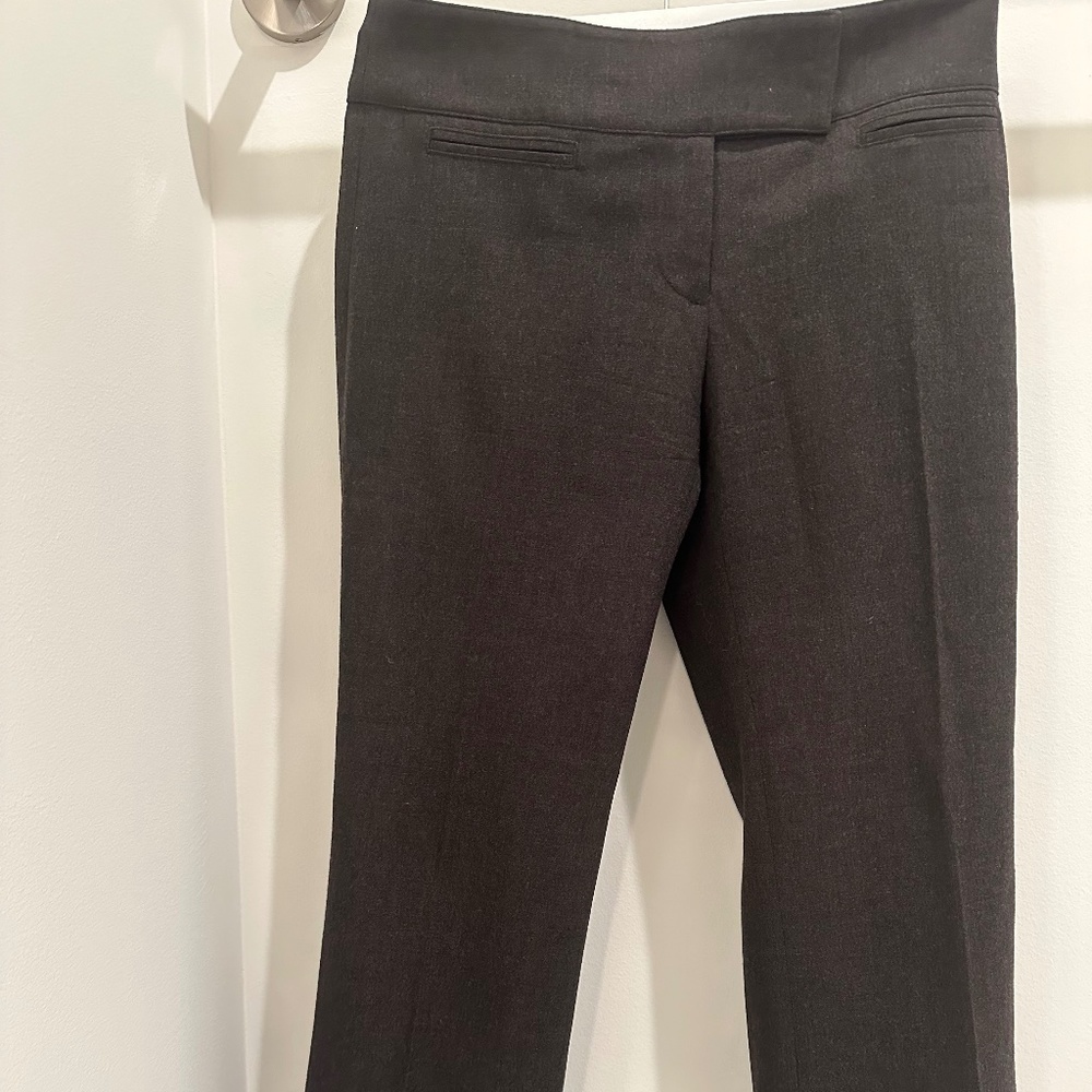 Emporio Armani, Brown/Gray soft wool pants, Size 4